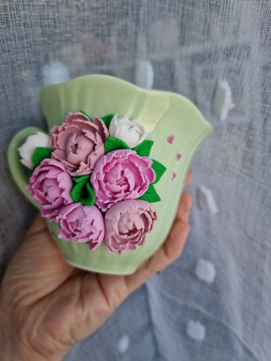 Buchet de bujori roz