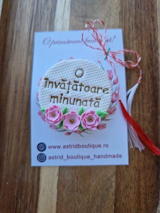 Martisor O invatatoare minunata