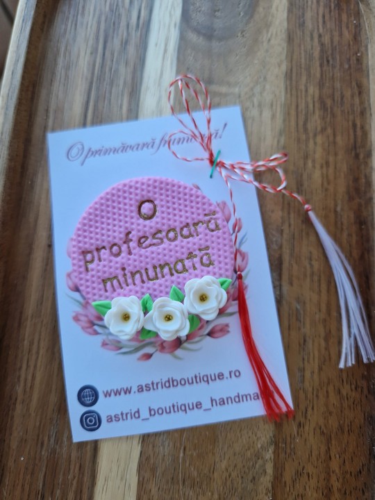 Martisor o profesoara minunata