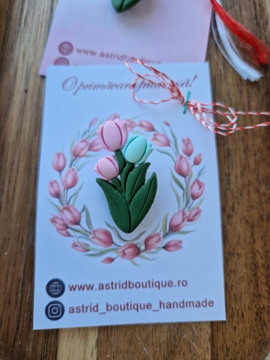 Martisor buchet lalele